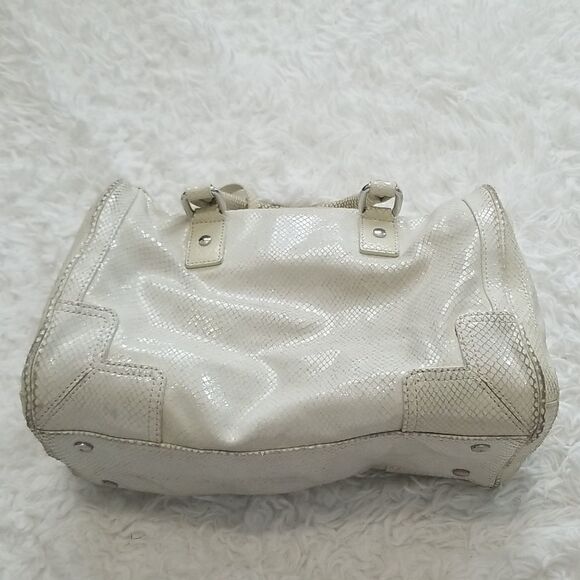 Calvin Klein Cream Handbag Sz Medium - Picture 5 of 10